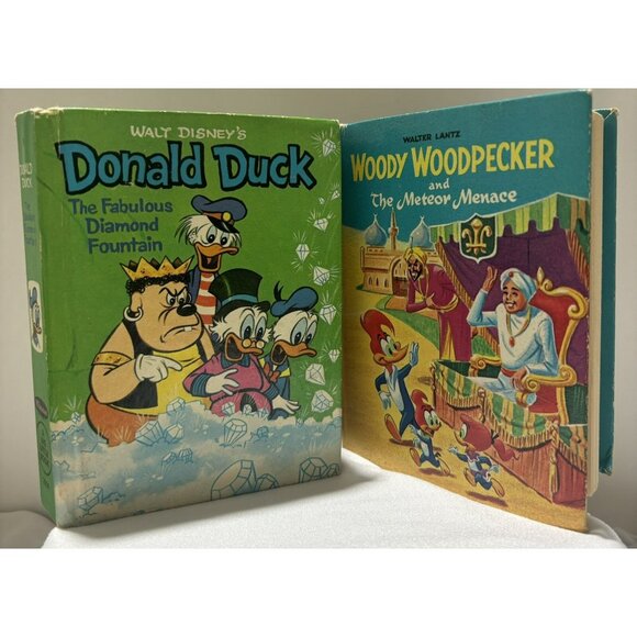 1967 Walt Disney & Walter Lantz Children’s Books - Lot of 2 Vintage - Picture 4 of 7